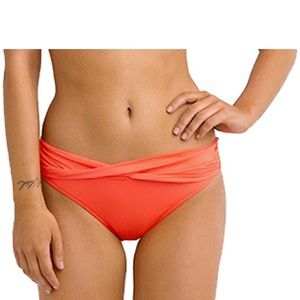 NWT Seafolly Women's Twist Band Hipster Full Coverage Bikini Bottom US Size 8